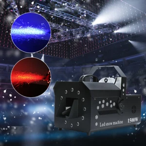 Máquina de Nieve con Luz LED Máquina de Nieve Efecto Copos de Nieve Máquina - Imagen 1 de 12