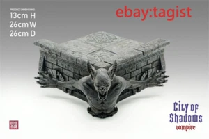Giocattoli Nido CITTÀ DELLE OMBRE VAMPIRO DIORAMA Espositore Base Modello Giocattoli - Foto 1 di 8