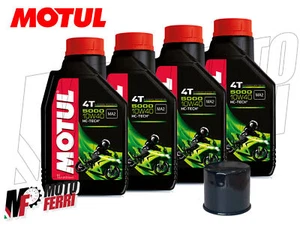 MF1788 - KIT TAGLIANDO 4 LT OLIO MOTUL 5000 10W40 FILTRO OLIO KAWASAKI KTM - Foto 1 di 1