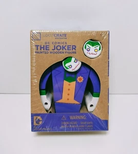 Loot Crate Exclusive DC Comics The Joker Painted Wooden Figure (BRAND NEW!) - Picture 1 of 5