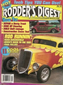 RODDER'S DIGEST 1994 FEB - RUSTY REAR PAN REBUILD, 51 STUDEBAKER BUILT - Imagen 1 de 1
