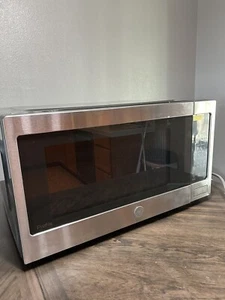 GE Profile 2.2Cu. Ft Countertop Microwave PES7227SL5SS  *DAMAGED *Read - Picture 1 of 10