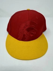 CAPPELLO TROJAN USC UNIVERSITY OF SOUTHERN CALICALIFORNIA CAP PIATTO DISEGNO DI LEGGE SNAPBACK HERITAGE - Foto 1 di 8