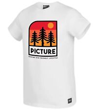 Picture Organic Clothing Markau T-Shirt nachhaltiges Herren Baumwoll-Shirt mit D