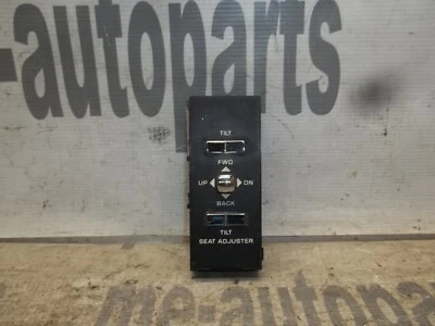 85-93 CADILLAC FLEETWOOD DEVILLE FWD LEFT MASTER DRIVER SIDE SEAT SWITCH CONTROL - Image 1 of 4