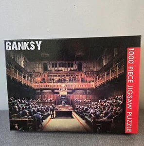 Artist Banksy New! Sealed "Devolved Parliament" 1000 Piece Puzzle 68x49cm - Picture 1 of 7