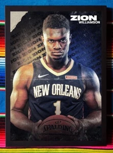 Framed NEW ORLEANS PELICANS NBA Basketball Poster ZION WILLIAMSON 62cm x 44cm - Picture 1 of 4