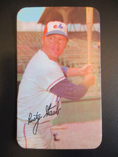 RUSTY STAUB MONTREAL EXPOS  1971 TOPPS SUPER #9 OVERSIZED BASEBALL CARD
