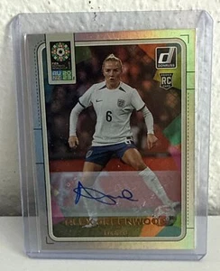 2023 Donruss FIFA Women's World Cup Alex Greenwood SILVER Auto RC SSP ENGLAND - Picture 1 of 4