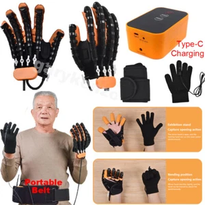 R+L Handfunktion Rehabilitation Roboter Handschuhe Finger Hemiplegie Erholung Trainer - Bild 1 von 29
