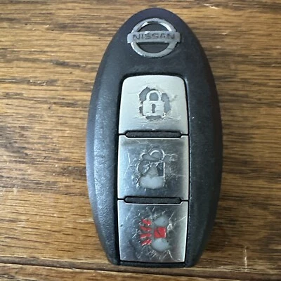 2011 - 19 NISSAN CUBE JUKE LEAF QUEST SMART KEY REMOTE FOB FCC: CWTWB1U808 WORN! - Image 1 of 4