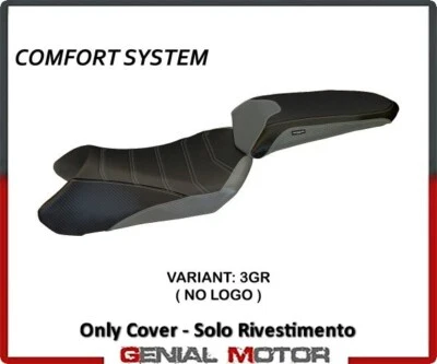 Seat saddle cover Cosenza 1 Com Gray(GR)T.I.KAWASAKI NINJA Z 1000 SX 2011>2016 - Image 1 of 2