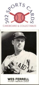 1983 TCMA Renata Galasso 1933 All-Stars #35 Wes Ferrell - Picture 1 of 2