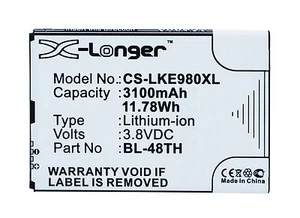 3.8V Battery for LG L-04E Optimus G Pro BL-48TH Premium Cell UK NEW - Picture 1 of 5