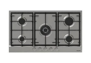 FOSTER 7017032 PIANO COTTURA 5 FUOCHI INOX SPAZZOLATO 90 CM - Foto 1 di 2
