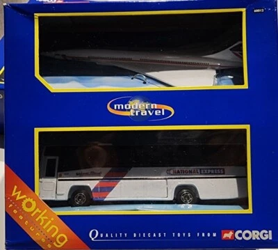 Corgi Quality Diecast Toys #60012 Concorde & Plaxton Paramount National Express - Image 1 of 4