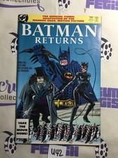 Batman Returns Official DC Comic Adaptation of Warner's Movie 1992 1st Print U42