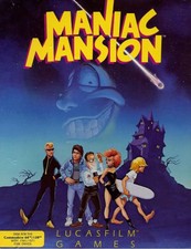 C64/128 Original Floppy Maniac Mansion German version 1987 (Beastie Boys)
