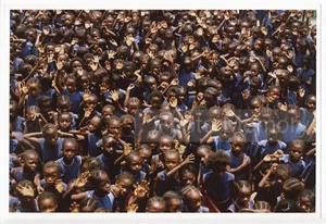 Anglican School students, Sierra Leone, 1986 - Original Photo by José Nicolas - Picture 1 of 2
