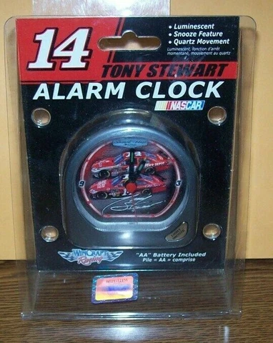 TONY STEWART #14 WINCRAFT ALARM CLOCK BRAND NEW!!!!! Cover