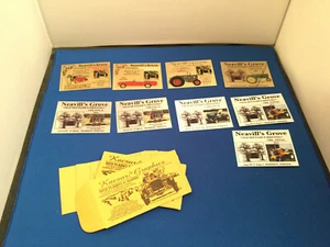 Nine Dash Plaques Neavill's Grove Old Settler's Meeting Madison Indiana - Imagen 1 de 7