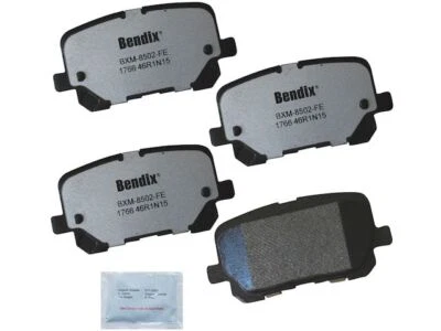 Conjunto de pastilhas de freio traseiras Bendix 37486TQMS 2015 2016 2017 Dodge Charger 2014-2023 - Imagem 1 de 2