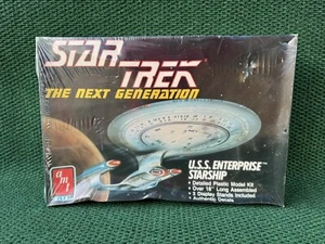 1988 AMT Ertl Star Trek Next Generation USS Enterprise Model Picard *NEW SEALED* - Picture 1 of 6