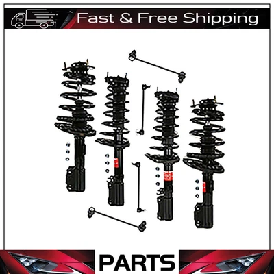 Puntales delanteros y traseros Monroe OEM con barra estabilizadora para Toyota Avalon 2008-2012 3,5 L Foto 1 de 2