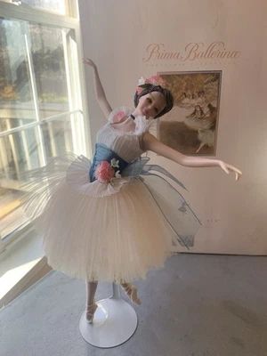 Lighter Than Air Prima Ballerina Porcelain Barbie Doll 2000 Mattel - Image 1 of 4