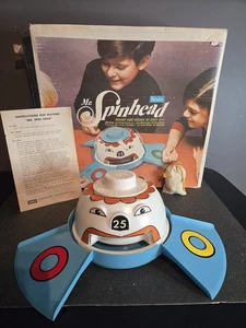 Sears 1969  Vintage Mr. Spinhead Marble Game *Rare* Sears With Box - Picture 1 of 4