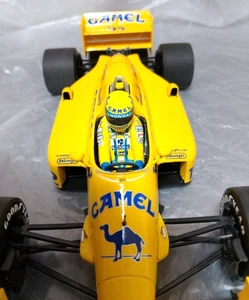 Minichamps 1/18 Lotus Honda 99T 1987 Ayrton Senna #12 with Box - Picture 1 of 7