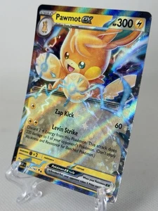 Pokemon SV Obsidian Flames DOBLE RARO Pawmot EX 073/197 - Casi Como Nuevo (Nuevo) - Imagen 1 de 3