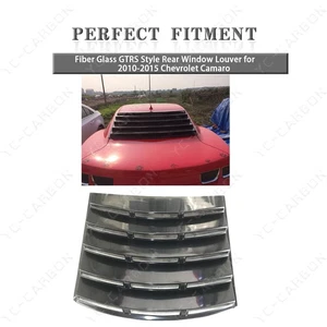 Persiana de ventana trasera estilo GTRS de fibra de vidrio para Chevrolet Camaro 2010-2015 - Imagen 1 de 17