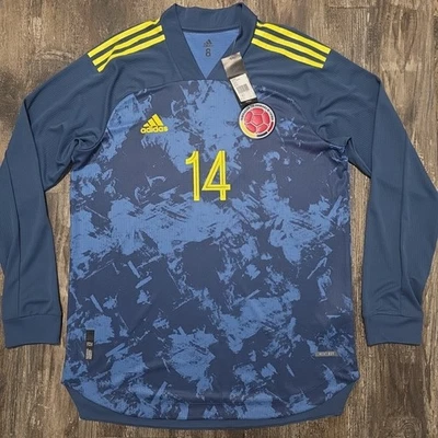2021 Adidas Colombia Away Soccer Jersey Luis Diaz Men L Player Version Bayern - Image 1 of 4