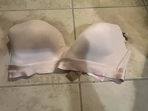 PINK Victoria's Secret Womens 38D Beige Everywhere Wireless Lightly Lined BraNWT - Picture 1 of 7