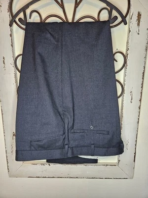 Pantalones de vestir Marks and Spencer gris carbón para hombre 44/33 Foto 1 de 4