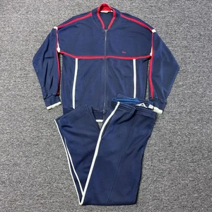 Conjunto de chándal chaqueta sudadera Christian Dior vintage años 80 - para hombre talla L azul - Imagen 1 de 6