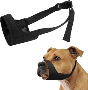 1 Pcs Dog Muzzle for Pitbull Soft Muzzles for Rottweilers American Bully Bull... - Picture 1 of 12