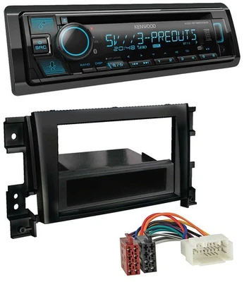 Kenwood Bluetooth USB CD MP3 DAB Autoradio für Suzuki Gran Vitara (ab 2005) - Bild 1 von 4