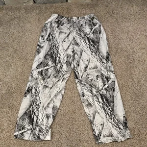 Gamehide Men's Ambush Lightweight Naked North Snow Camo Cover Up Pant XL - Picture 1 of 9