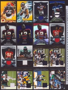 x16 Football Jersey Relic/Rookie/Parallel/SN/GAME USED/PRIME Card Lot Ertz Gates - Bild 1 von 2