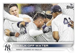 2022 Topps #119 Walk-Off Water Card New York Yankees - Picture 1 of 2