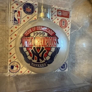 1999 New York Yankees Team of the Decade Sammlerstück Weihnachtsschmuck 3 Zoll - Bild 1 von 6