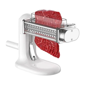 Manual Meat Tenderizer Tool, Meat Tenderizer Machine with Stainless Steel Gea... - Picture 1 of 7