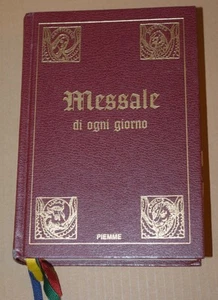 Italian Language Daily Missal Hardcover 2001 - Messale di ogni giorno - Picture 1 of 8