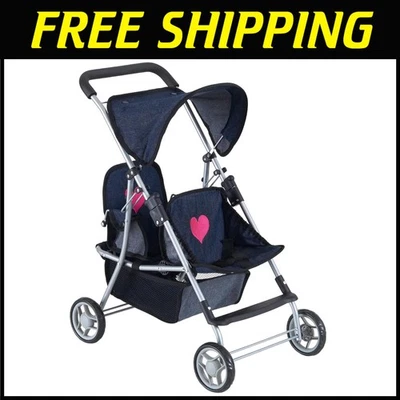 Carrinho de brinquedo infantil com dossel retrátil - Imagem 1 de 4