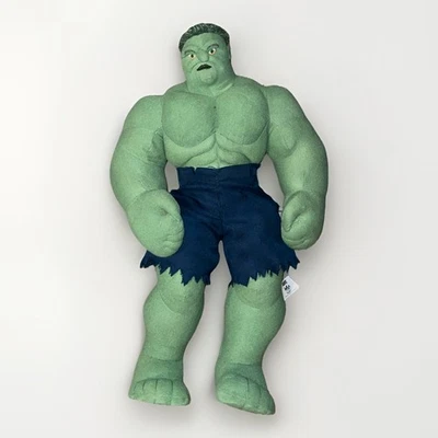 The Incredible Hulk Marvel Plush Toy Kellytoy 2003 Possible Stuffed HULK HTF - Image 1 of 4