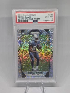 2017 Prizm Corey Davis White Sparkle RC #229 PSA 10 Titans Jets SSP Pop 2 ROOKIE - Picture 1 of 5