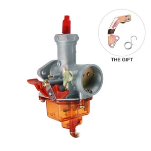 Motorcycle PZ 30mm Manual Choke Carburetor Orange Float Bowl For HONDA CG200 - Picture 1 of 3