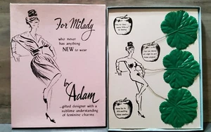 For Milady by Adam 1962 Who Never Has Anything New To Wear USA Gag Novelty Gift - Picture 1 of 5